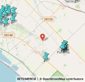Mappa Strada Madonna Giulia, 04014 Latina LT, Italia (7.3005)