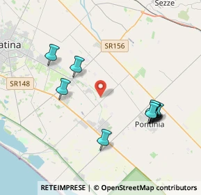 Mappa Strada Madonna Giulia, 04014 Latina LT, Italia (4.33455)