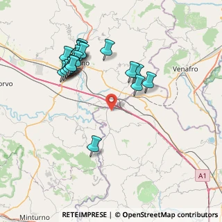 Mappa Unnamed Road, 81040 Rocca D'evandro CE, Italia (8.52579)
