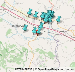 Mappa S.s.Cassino-Formia km 7, 03040 Pignataro Interamna FR, Italia (7.0845)