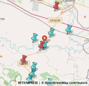 Mappa S.s.Cassino-Formia km 7, 03040 Pignataro Interamna FR, Italia (5.08167)