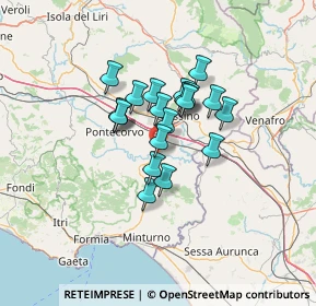 Mappa S.s.Cassino-Formia km 7, 03040 Pignataro Interamna FR, Italia (9.593)