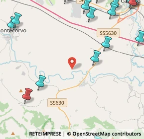 Mappa Via S.P Ravano, 03037 Pontecorvo FR, Italia (7.5705)