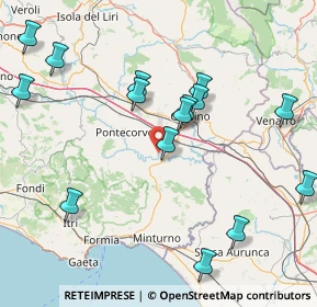 Mappa Via S.P Ravano, 03037 Pontecorvo FR, Italia (19.114)