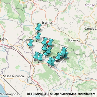 Mappa Via Campo, 81010 Valle Agricola CE, Italia (11.1655)