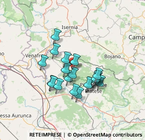 Mappa 81010 Valle Agricola CE, Italia (11.1655)