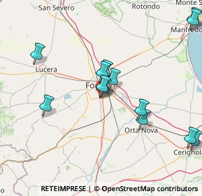 Mappa SS  673 tangenziale sud km 17.250, 71122 Foggia FG, Italia (17.71308)