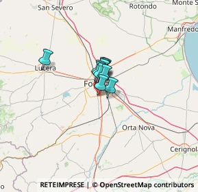 Mappa SS  673 tangenziale sud km 17.250, 71122 Foggia FG, Italia (5.65455)