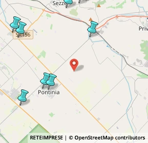 Mappa Via Migliara 48 Sx, 04014 Pontinia LT, Italia (7.14333)