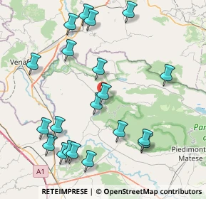 Mappa Via Nazionale, 81010 Prata sannita CE, Italia (9.9005)