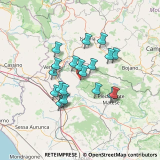 Mappa Via Nazionale, 81010 Prata sannita CE, Italia (12.621)