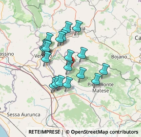 Mappa Via Nazionale, 81010 Prata sannita CE, Italia (11.9425)
