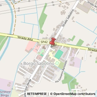 Mappa Strada Sabotino, 19, 04100 Latina, Latina (Lazio)