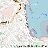 Kaart Gaeta