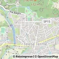 Kaart Telese Terme