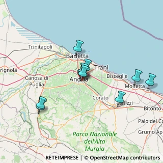 Mappa Via Giovanni Gentile, 70031 Andria BT, Italia (12.74909)