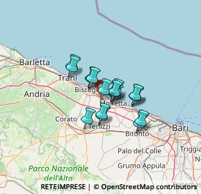 Mappa Outlet Village, 70056 Molfetta BA, Italia (8.64056)