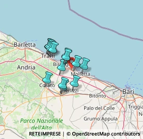 Mappa Outlet Village, 70056 Molfetta BA, Italia (9.50929)