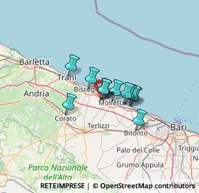 Mappa Outlet Village, 70056 Molfetta BA, Italia (7.39077)