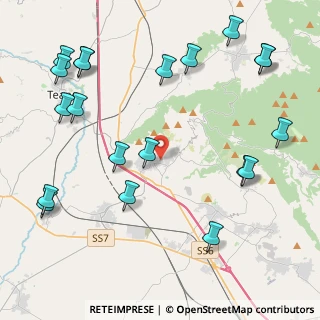 Mappa Via San Nicola, 81042 Calvi Risorta CE, Italia (5.847)
