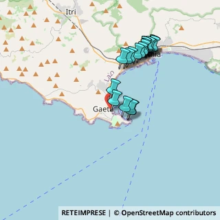 Mappa Via Indipendenza, 04024 Gaeta LT, Italia (3.845)