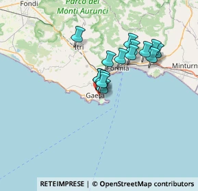 Mappa Via Indipendenza, 04024 Gaeta LT, Italia (5.60267)