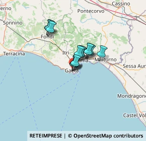 Mappa P.za Mazzoccolo, 04024 Gaeta LT, Italia (8.46)