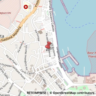 Mappa Piazza Vincent Capodanno, 16, 04024 Gaeta, Latina (Lazio)