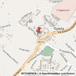 Mappa Via del Colle, 6, 04024 Gaeta, Latina (Lazio)