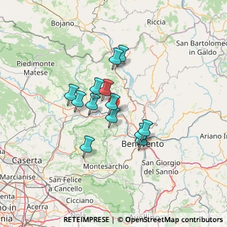 Mappa Via Francigena, 82030 Ponte BN, Italia (10.97308)