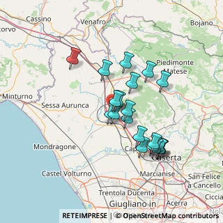 Mappa Via Vignozze, 81042 Calvi Risorta CE, Italia (13.1895)