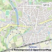 Karte Telese Terme