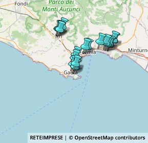 Mappa Lungomare Giovanni Caboto Vico XVI, 04024 Gaeta LT, Italia (5.9945)