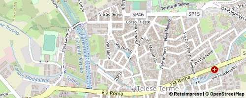 Mappa Telese Terme