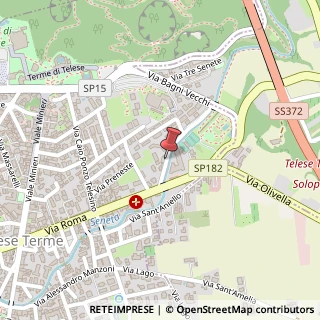 Mappa Via Frosinone, 11, 82037 Telese Terme, Benevento (Campania)