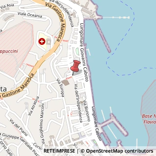 Mappa Piazza Calegna, 5, 04024 Gaeta, Latina (Lazio)