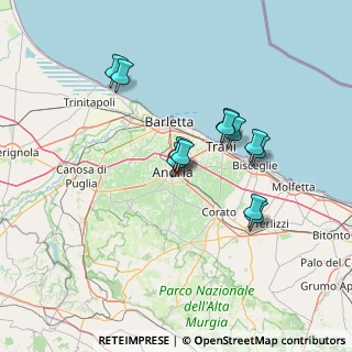 Mappa Via Palmiro Togliatti, 70031 Andria BT, Italia (12.63)