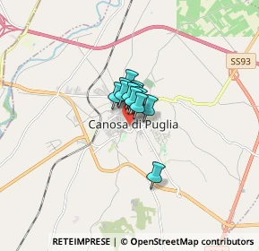 Mappa Vico Ottaviano, 76012 Canosa di Puglia BT, Italia (0.665)