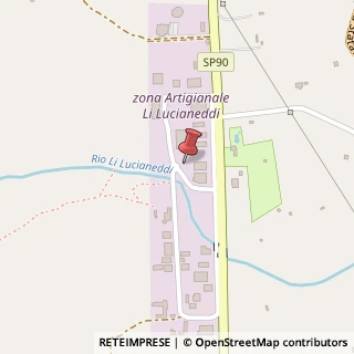 Mappa Via dell'Artigianato, 80, 07028 Bortigiadas, Olbia-Tempio (Sardegna)