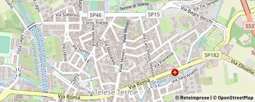 Mappa Telese Terme