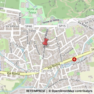 Mappa Viale Minieri,  196, 82037 Telese Terme, Benevento (Campania)