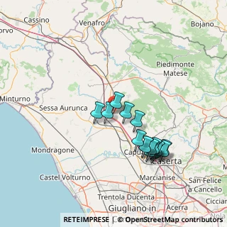 Mappa Via Conte Nicola Sanniti, 81042 Calvi Risorta CE, Italia (14.80438)