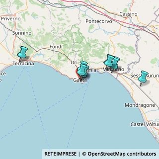 Mappa Via degli Eucalipti, 04024 Gaeta LT, Italia (13.27182)