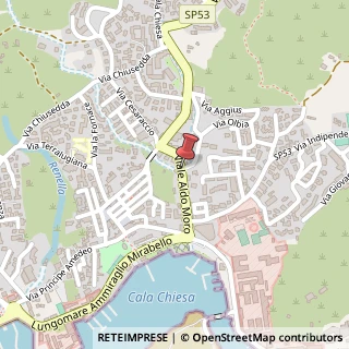 Mappa Via moro aldo, 07024 La Maddalena, Olbia-Tempio (Sardegna)