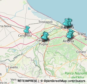 Mappa Via Alessandro Manzoni, 76012 Canosa di Puglia BT, Italia (13.89857)