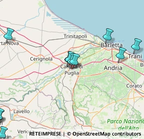Mappa Via Alessandro Manzoni, 76012 Canosa di Puglia BT, Italia (23.78917)