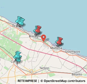 Mappa Strada Vicinale Palombaro, 70056 Molfetta BA, Italia (8.40583)