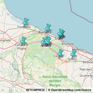 Mappa Via Enrico Fermi, 76123 Andria BT, Italia (11.77455)