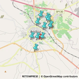 Mappa Via Enrico Fermi, 76123 Andria BT, Italia (1.47727)
