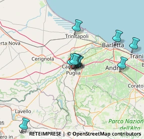 Mappa Via Arnaldo da Brescia, 76012 Canosa di Puglia BT, Italia (12.04182)